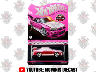 Hot Wheels Nissan Skyline GT-R R34 Pink Car