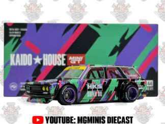 Mini GT Kaido House Datsun 510 Wagon RHD HKS V1 #144