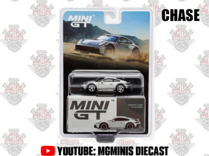 Mini GT Porsche 911 Dakar Ice Gray #891 CHASE