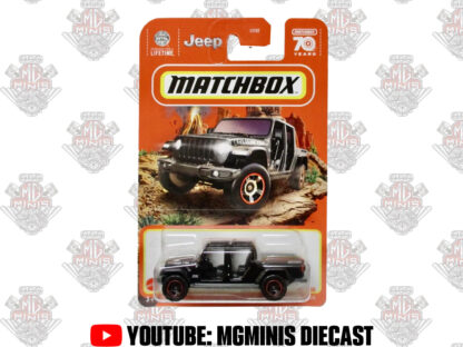 Matchbox 2020 Jeep Gladiator Preto