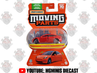 Matchbox Tesla Model 3 Moving Parts Red