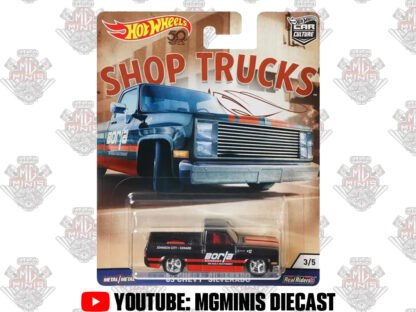 Hot Wheels Premium 1983 Chevy Silverado Borla