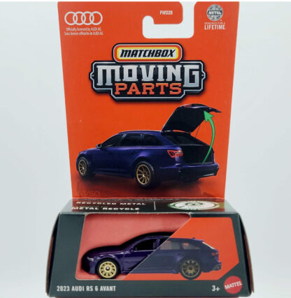 Matchbox 2023 Audi RS 6 Avant Moving Parts