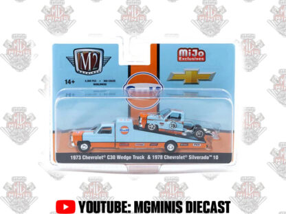 M2 MACHINES GULF 1973 CHEVY C30 + 1978 CHEVY