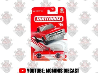 Matchbox 2025 Red Edition 1968 Chevy C10