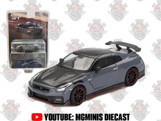 Mini GT Nissan GTR R35 Nismo Grey #868