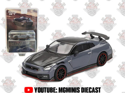 Mini GT Nissan GTR R35 Nismo Grey #868