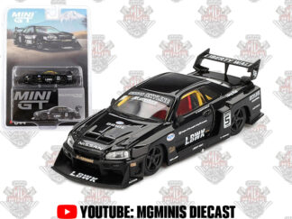 MINI GT SKYLINE NISSAN LB-ER34 SUPER SILHOUETTE #844