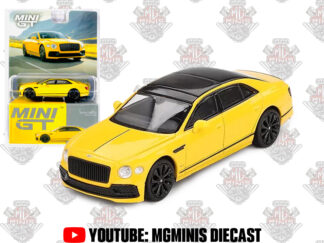 Mini GT Bentley Flying Spur Monaco Yellow #955