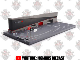 Mini GT Diorama Sede da Nissan NISMO Yohokama Japao