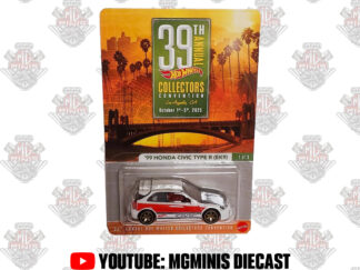 Hot Wheels Honda Civic Branco Convencao LA 2025