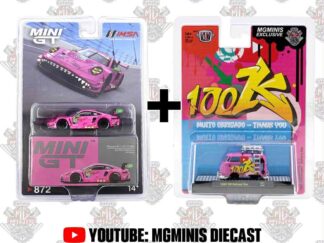 Mini GT Porsche GT3 RS ROXY + M2 Machines 100k MgMinis