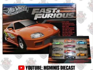 Hot Wheels 10 Pack Velozes e Furiosos Supra Laranja