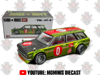 Mini GT Kaido House Datsun 510 Wagon OG Flo Yellow #164