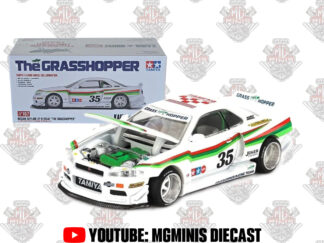 Mini GT Kaido House Nissan Skyline GT-R R34 Tamiya Grasshopper