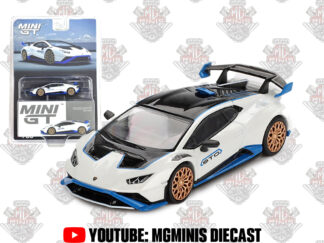 Mini GT Lamborghini Huracán STO Bianco Asopo