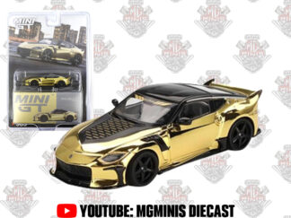 Mini GT Nissan Z VeilSide FFZ400 Gold Chrome #985