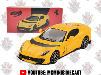 BBR Models Ferrari 812 Competizone Giallo Modena 1/64