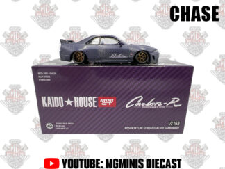 Mini GT Kaido House Nissan Skyline GT-R Active Carbon R #163 CHASE