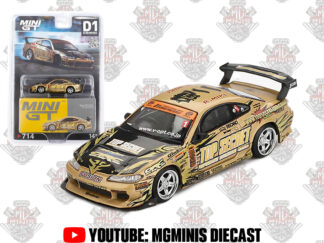 Mini GT Nissan Silvia (S15) Top Secret D1GP #714