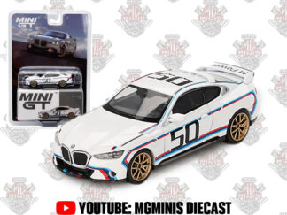 Mini GT BMW 3.0 CSL White #863
