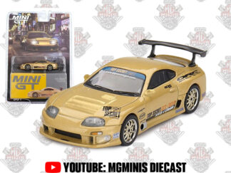 Mini GT Toyota Supra Top Secret GT-300 Gold #961