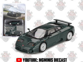 Mini GT Bugatti EB110 GT Verde Scuro #968