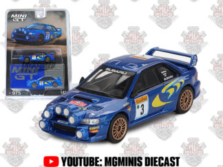 Mini GT Subaru Impreza WRC98 1998 Rally Monte-Carlo #975
