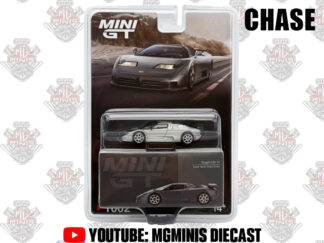 Mini GT Bugatti EB110 Super Sport Grigio Scuro #1002 CHASE