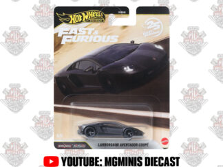 Hot Wheels Premium Lamborghini Aventador Coupe Preta FNF