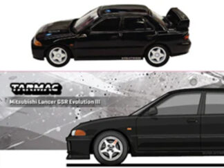 Tarmac Works Mitsubishi Lancer Evolution III Preto