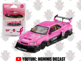 Mini GT Nissan Skyline ER34 Give 2025 Pink #1095