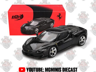 BBR Ferrari 296 GTB Nero Daytona Black