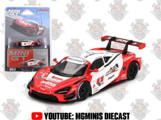 Mini GT McLaren 720S GT3 Evo Laguna Seca IMSA 2024 #993