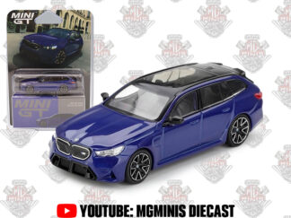 Mini GT BMW M5 Touring Marina Bay Blue #1080