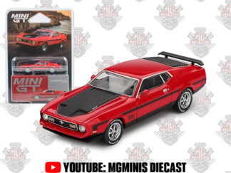 Mini GT Ford Mustang Mach1 1971 Race #1122