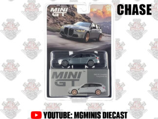 Mini GT BMW M3 Competition Touring Brooklyn Grey #864 Chase