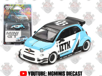 Mini GT Abarth 595 LBWK x Abas Works IZTK #1051