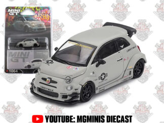 Mini GT Abarth 595 LBWK x Abas Works Fighters #1064