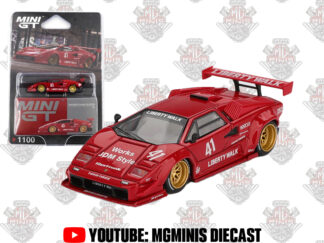 Mini GT Lamborghini Countach LB-WORKS Red #1100