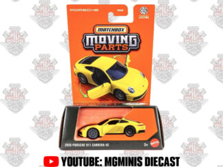 Matchbox Moving Parts Porsche 911 Carrera 4S Amarela