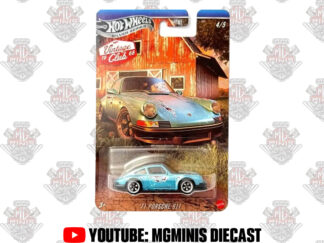 Hot Wheels Vintage Porsche 1971 911 Azul