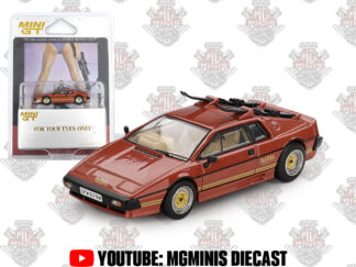 Mini GT Lotus Esprit Turbo Copper 007 - #912 English