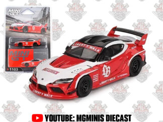 Mini GT LBWK Toyota GR Supra AGTSHOCK #1103
