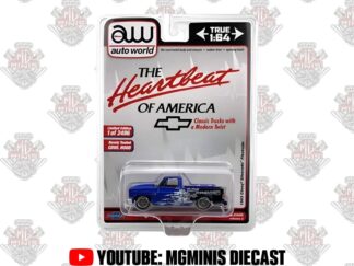 Auto World The Heartbeat of America Chevy Silverado Azul e Preto