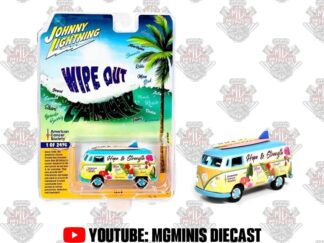 Johnny Lightning Wipe Out Cancer 1965 VW Type 2 Kombi