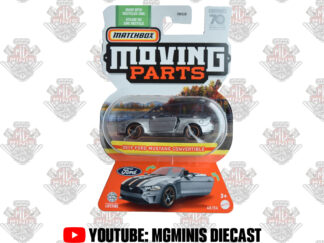 Matchbox Moving Parts 2019 Ford Mustang Conversível Cinza