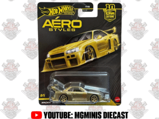 Hot Wheels Premium Nissan SkyLine LBWK ER34 CHASE AeroStyle