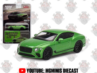 Mini GT Bentley Continental GT Speed 2022 Apple Green #473