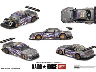 Mini GT Kaido House Nissan Silvia S13-R Kaido Drift #235